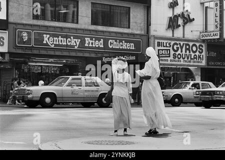 - USA, New York, Lower East Side (luglio 1985) - USA, New York, Lower East Side (luglio 1985) Foto Stock