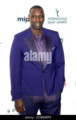 Omar Sy bei der Verleihung der 52. International Emmy Awards 2024 nell'Hilton Hotel di New York. New York, 25.11.2024 Foto Stock