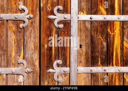 Porta medievale. Elvas, Alentejo, Portogallo, Europa Foto Stock