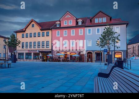 NEUSTADT BEI COBURG, BAVIERA, GERMANIA - CIRCA MAGGIO 2022: Il paesaggio urbano di Neustadt BEI Coburg, Germania. Foto Stock