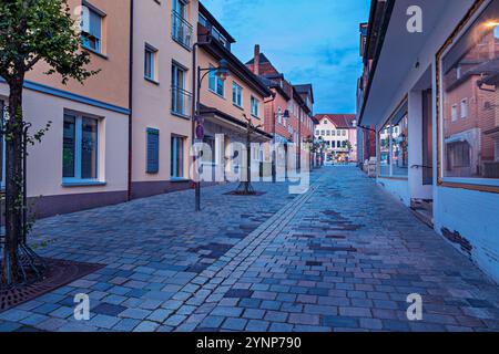 NEUSTADT BEI COBURG, BAVIERA, GERMANIA - CIRCA MAGGIO 2022: Il paesaggio urbano di Neustadt BEI Coburg, Germania. Foto Stock