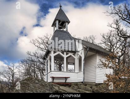 Il Koethener Huette nel Parco Naturale di Harz vicino ad Alexisbad come destinazione per avvertire Foto Stock