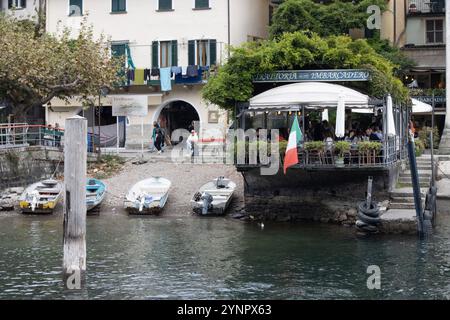 Isola superiore dei pescatori, Lago maggiore Foto Stock