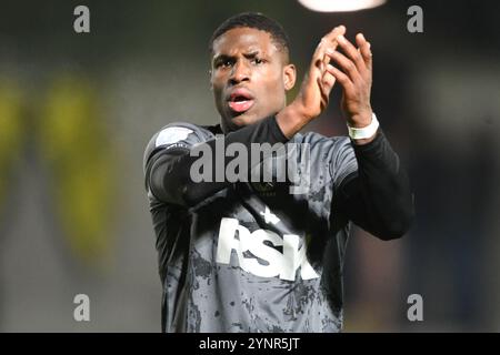 Burton upon Trent, Inghilterra. 26 novembre 2024. Dopo la Sky Bet EFL League, una partita tra il Burton Albion e il Charlton Athletic al Pirelli Stadium. Kyle Andrews/Alamy Live News Foto Stock