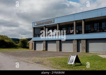 Newcastle Regno Unito: 3 luglio 2024: Esterno del Tyne Amateur Rowing Club a Newburn sul fiume Tyne. Edificio del club di canottaggio Foto Stock