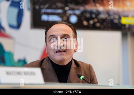 Torino, Italia. 27 novembre 2024. - Durante la conferenza di presentazione del Golden Boy 2024. Torino, nord italia - 27 novembre 2024 (foto di Fabio Ferrari/LaPresse) credito: LaPresse/Alamy Live News Foto Stock