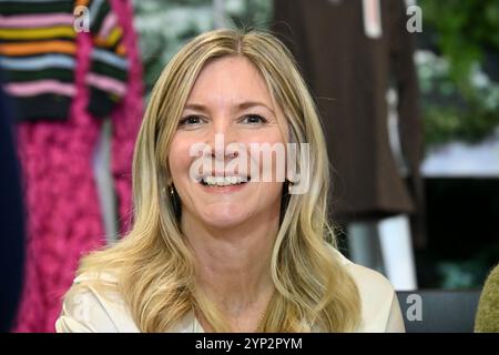 Lisa Faulkner. Ideal Home Show Christmas, Olympia, Londra, Regno Unito Foto Stock