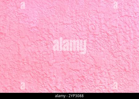 Consistenza del gelato alla fragola rosa, gocciolante Foto Stock