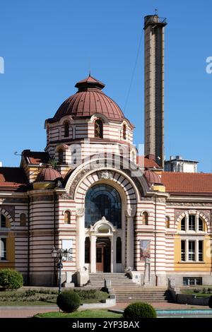 Esterno dei bagni minerali centrali di Sofia Foto Stock