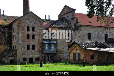 Klášter V Doksanech / Monastero di Doksany Foto Stock