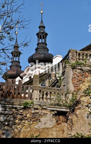 Klášter V Doksanech / Monastero di Doksany Foto Stock