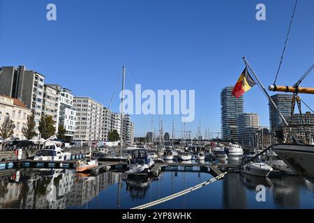 Ostenda Mercator Marina – Ostenda, Belgio – 24 ottobre 2024 Foto Stock