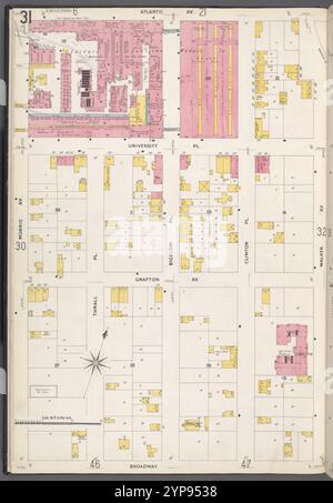 Queens V. 4, Plate No. 31 [Mappa delimitata da Atlantic Ave., Walker Ave., Broadway, Morris Ave.] 1884 - 1936 Foto Stock