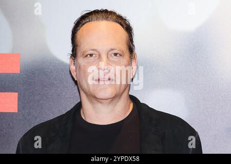 Torino, il photocall per la consegna del premio Stella della Mole a Vince Vince Vaughn durante il 42° Torino Film Festival. Nella foto: Vince Vaughn arriva al Media Center per il tappeto rosso del film Foto Stock