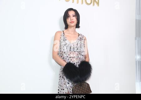 Taipei. 30 novembre 2024. La cerimonia di apertura del flagship store Louis Vuitton si svolge a Taipei, provincia di Taiwan, Cina, il 29 novembre 2024. (Foto di Costfoto/NurPhoto) credito: NurPhoto SRL/Alamy Live News Foto Stock