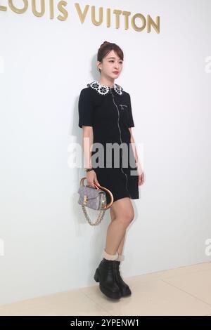 Taipei. 30 novembre 2024. La cerimonia di apertura del flagship store Louis Vuitton si svolge a Taipei, provincia di Taiwan, Cina, il 29 novembre 2024. (Foto di Costfoto/NurPhoto) credito: NurPhoto SRL/Alamy Live News Foto Stock