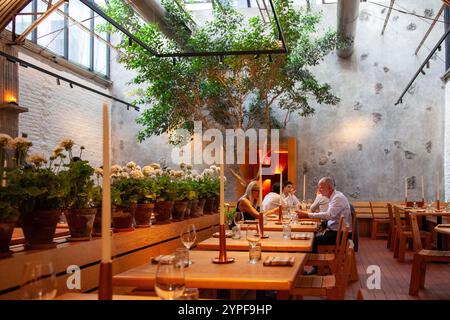 Maximo Restaurant a Roma Norte, città del Messico, Messico Foto Stock