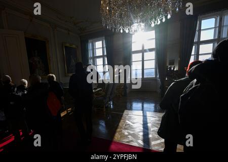 Praga, Repubblica Ceca. 30 novembre 2024. L'Open Day del Castello di Praga si è tenuto a Praga, Repubblica Ceca, il 30 novembre 2024. Crediti: Michal Kamaryt/CTK Photo/Alamy Live News Foto Stock