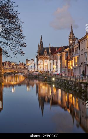 Gand, Fiandre, in Belgio Foto Stock