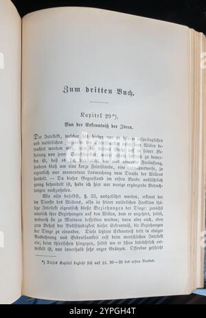 Ergänzungen zum dritten Buch Foto Stock