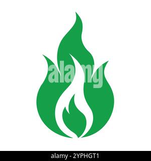 Versatile Fire Vector per logo, promozioni, siti Web, marketing, giochi e packaging Illustrazione Vettoriale