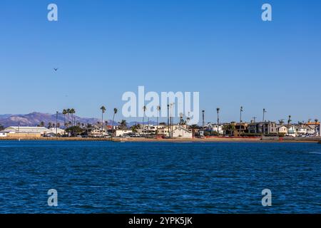 Oxnard, California - 17 novembre 2024: Channel Islands Harbor in California Foto Stock
