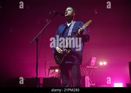 Londra, Regno Unito. 30 novembre 2024. LONDRA, INGHILTERRA - NOVEMBRE 30: Leo Wyndham di "Palace" si esibisce all'Eventim Apollo il 30 novembre 2024 a Londra, Inghilterra. CAP/Mar © Mar/Capital Pictures credito: Capital Pictures/Alamy Live News Foto Stock