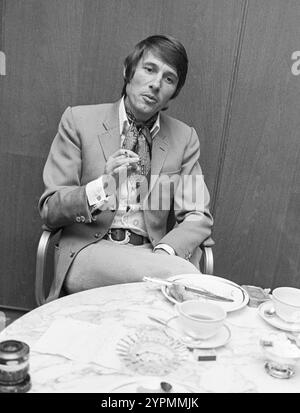 UDO Jürgens cantante e compositore austriaco che ha vinto l'Eurovision Song Contest 1966 per l'Austria Foto Stock