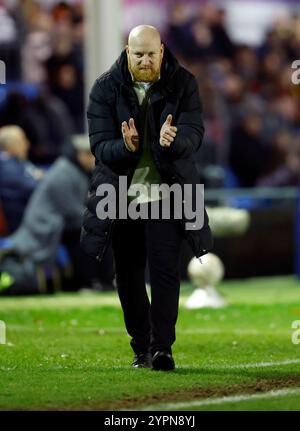 Andy Whing, manager dei Solihul Moors, durante la gara del secondo turno della Emirates fa Cup all'ARMCO Arena di Solihull. Data foto: Domenica 1 dicembre 2024. Foto Stock