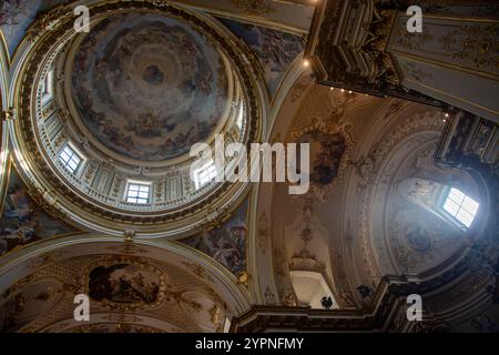 Cattedrale di Sant'Alessandro Martire a Bergamo Foto Stock