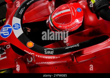 Doha, Katar. 1 dicembre 2024. 1 dicembre 2024, Losail International Circuit, Doha, Formula 1 Qatar Airways Qatar Grand Prix 2024, nella foto Charles Leclerc (MCO), Scuderia Ferrari HP/dpa/Alamy Live News Foto Stock