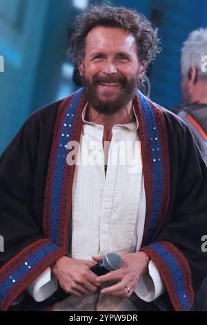 Milano, Italia. 1 dicembre 2024. Jovanotti at &#x2018;che tempo che fa' tv show, Milano, 01 dicembre 2024 (foto di Gian Mattia D'Alberto/LaPresse) crediti: LaPresse/Alamy Live News Foto Stock