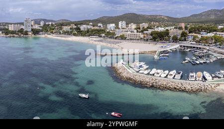 Palmanova Yacht Club, calvia, Maiorca, Isole Baleari, Spagna, Europa Foto Stock