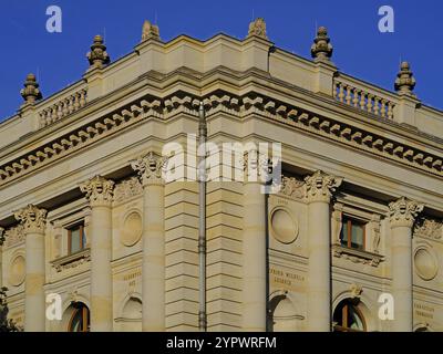 Alla Biblioteca dell'Università Albertina di Lipsia Foto Stock