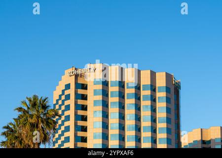 Sede centrale della Cohesity a San Jose, California, USA Foto Stock