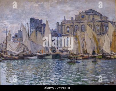 Claude Monet, il Museo di le Havre, 1873, olio su tela, Galleria Nazionale, Londra, Inghilterra, Gran Bretagna Foto Stock