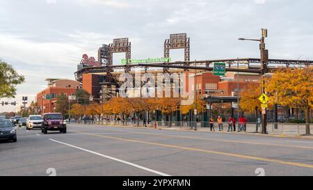 Citizens Bank Park a Philadelphia, Pennsylvania, Stati Uniti Foto Stock