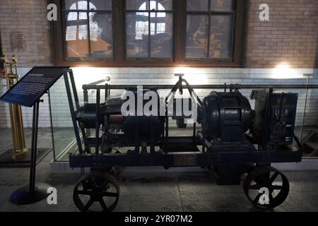 Niagara Parks Power Station 2025, Niagara Power Plant, The Tunnel presso Niagara Parks Power Station Canada Foto Stock