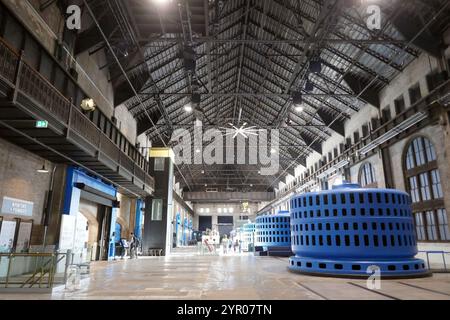 Niagara Parks Power Station 2025, Niagara Power Plant, The Tunnel presso Niagara Parks Power Station Canada Foto Stock