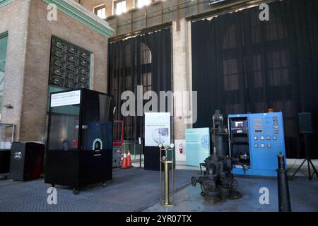 Niagara Parks Power Station 2025, Niagara Power Plant, The Tunnel presso Niagara Parks Power Station Canada Foto Stock