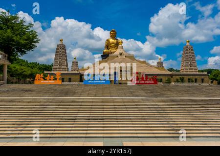 Kaohsiung, Taiwan - 5 settembre 2024 - il meraviglioso complesso del Museo del Buddha di Fo Guang Shan Foto Stock