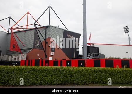 Dean Court attualmente conosciuto come Vitality Stadium, AFC Bournemouth's Stadium Foto Stock