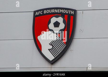 Dean Court attualmente conosciuto come Vitality Stadium, AFC Bournemouth's Stadium Foto Stock