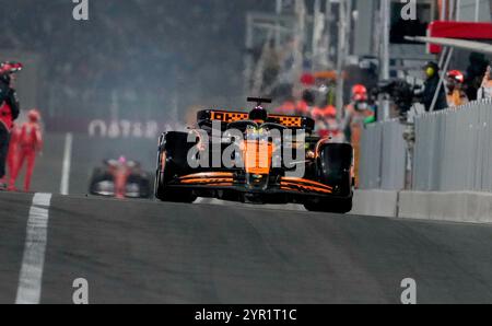 Doha, Katar. 1 dicembre 2024. 01.12.2024, Losail International Circuit, Doha, Formula 1 Qatar Airways Qatar Grand Prix 2024, nella foto Oscar Piastri (AUS), McLaren F1 Team Credit: dpa/Alamy Live News Foto Stock