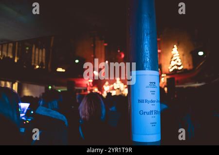 Bill Ryder-Jones alla Manchester Albert Hall, 01.12.2024 Foto Stock