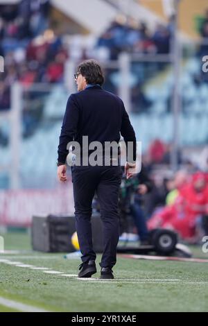 L'allenatore del Torino Paolo Vanoli durante la partita di serie A tra Torino FC e SSC Napoli lo Stadio Olimpico grande Torino di Torino, nel nord-ovest Italia - 24 novembre 2024. Sport - calcio ESCLUSIVO TORINO FC (foto di Fabio Ferrari/LaPresse) Foto Stock