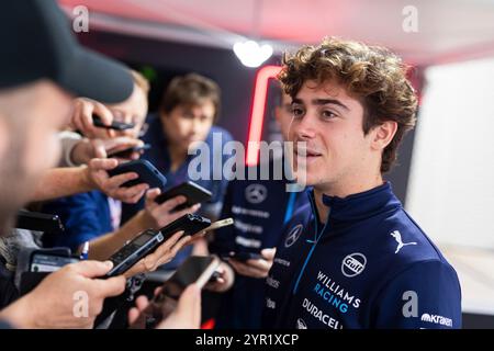 Doha, Qatar. 28 novembre 2024. #43 Franco Colapinto (ARG, Williams Racing), Gran Premio di F1 del Qatar al Lusail International Circuit il 28 novembre 2024 a Doha, Qatar. (Foto di HOCH ZWEI) credito: dpa/Alamy Live News Foto Stock