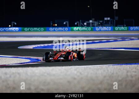 Doha, Qatar. 30 novembre 2024. #55 Carlos Sainz (ESP, Scuderia Ferrari HP), Gran Premio di F1 del Qatar al Lusail International Circuit il 30 novembre 2024 a Doha, Qatar. (Foto di HOCH ZWEI) credito: dpa/Alamy Live News Foto Stock