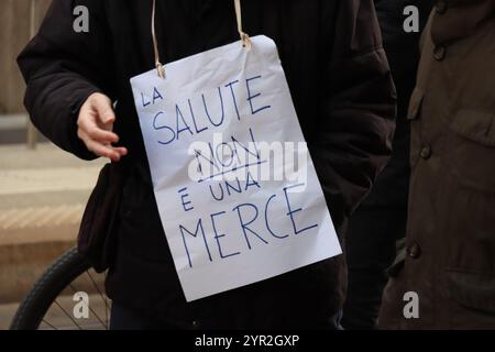 Sciopero generale a Milano Foto Stock