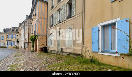 Le Mans è una città francese dal fascino del vecchio mondo, capitale del dipartimento di Sarthe nei Paesi della Loira. E' conosciuto per la 24 ore di le Mans Foto Stock